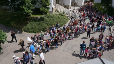 Wallfahrt der Kindergartenkinder